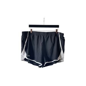 NWT Under Armour 3XL Black Shorts Womens Plus Pull On Running Work Out